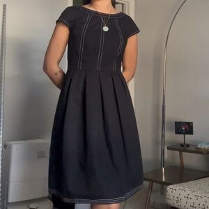 60s inspired Cap Sleeve Dress